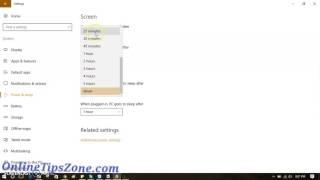 How to Change Sleep Time in Windows 10