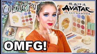 DANG!!! || NEW COLOURPOP X AVATAR THE LAST AIRBENDER FULL COLLECTION || BEST COLLECTION YET?! ||