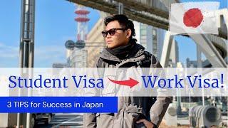 Japan work visa after student visa| job opportunities in Japan