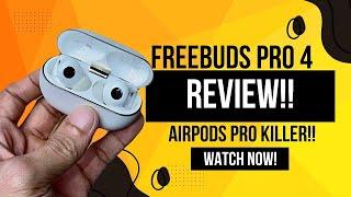 Huawei Freebuds Pro 4 Review: The Ultimate ANC Earbuds of 2024? - Watch This Before You Buy! #huawei