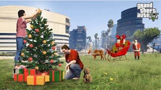 GTA V - When Family Celebrates Christmas But...