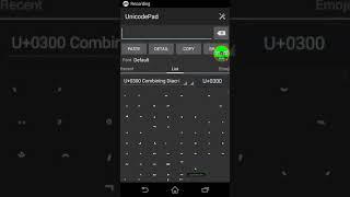 I love this app XD |  UnicodePad |