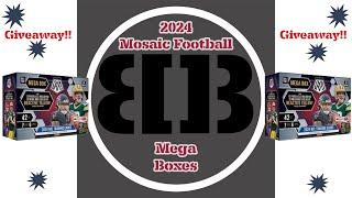 2024 Panini Mosaic Football Mega Box Target & Giveaway