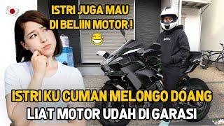 AKU BELI MOTOR BARU ! REAKSI  ISTRIKU ANTARA CUEK SAMA PINGIN JUGA ;D