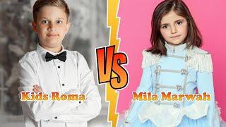 Kids Roma Show VS Mila Marwah Transformation 2024  From Baby To Now