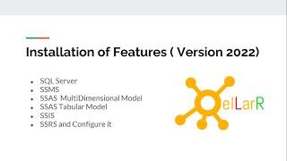 Install SQL Server 2022 ,SSMS,  SSIS , SSRS , SSAS (MultiDimensional and Tabular) Step by Step