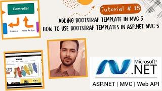 Tutorial 18: Adding Bootstrap template in MVC 5 | How to use bootstrap templates in Asp.net MVC 5