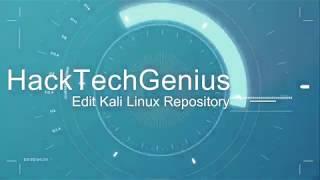 How To Edit Kali Linux Sources.list | Edit Kali Linux Repository | Edit Kali Sources.list | 2020