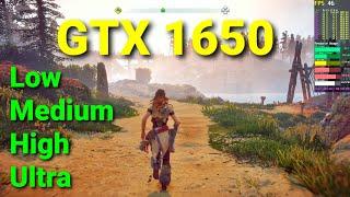 Horizon Zero Dawn | GTX 1650 | Low/Medium/High/Ultra | Performance Test