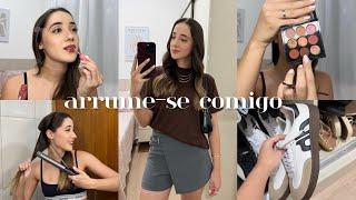 ARRUME-SE COMIGO | testando nova técnica de babyliss + make e look completo