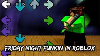 Friday Night Funkin but its in ROBLOX || Basically FNF ( Roblox )