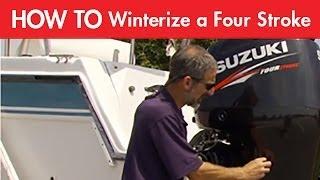 How to Winterize a Four Stroke Outboard Motor