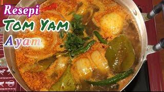 Resepi Tomyam Ayam || ringkas tapi sedap || TomYam Recipe