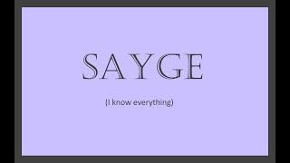 Sayge Trailer