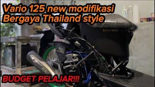 MODIFIKASI VARIO SIMPLE THAILAND STYLE Cocok buat budget pelajar 