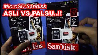 Perbedaan Memori Sandisk Asli dan Palsu...