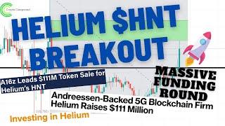 Helium $HNT MASSIVE $111M Funding Round Complete, HUGE Funds Betting On HNT| Bobcat Hotspot Miner