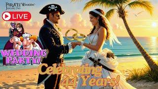 Celebrate 44 Years Of Love With Pirate Sparrow Slots! Join The Wedding Party Slot Play Now! 