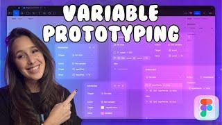 Prototype with Variables in Figma | Tips for variable prototyping with four kinds of variables