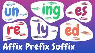 How To Explain Affixes, Prefixes, Suffixes? | English Grammar Lessons