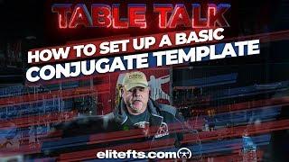 How to Set Up a Basic Conjugate Template | elitefts.com