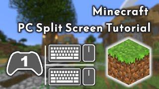 Minecraft PC Split Screen Tutorial with Nucleus Co-Op