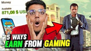 *EARN MONEY* By Playing Games  | 5 GENUINE Ways To Make Money & CAREER In Gaming  | 2023