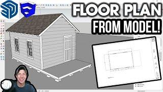 Creating a Floor Plan in LAYOUT from a SketchUp Model in 2022!