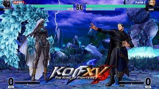 KOF XV - Otoma=Raga VS Goenitz (Boss Challenge Ver.)