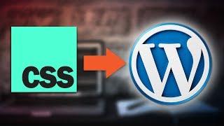 How to Add Custom CSS HTML to Wordpress Post