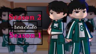 Squid Game Season 2 React to Season 1 || Credits in the description