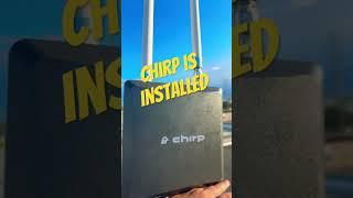 Chirp Wireless installed and online!