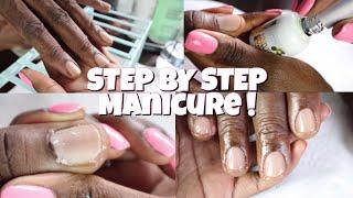 AT HOME MANICURE - FOR BEGINNERS ! #THANKS2TRAA