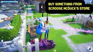 Buy something from Scrooge McDuck's Store (﻿MAKING CENTS OF THINGS) - Disney Dreamlight Valley