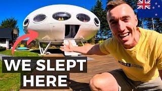 Is This The BEST PLACE TO STAY In New Zealand? Amazing UFO Airbnb In Christchurch 