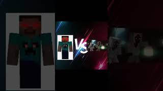 evil herobrine vs all minecraft