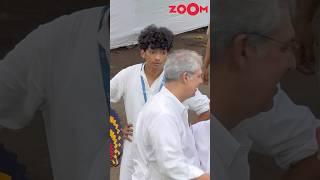 Ratan Tata’s assistant Shantanu Naidu looks HEARTBROKEN during funeral & last rites  #shorts