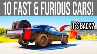 Forza Horizon 4 - 10 "Fast and Furious" Cars that must RETURN!