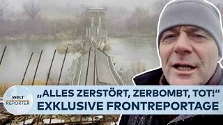 UKRAINE-KRIEG: „Komm, schnell weg hier“ - Unterwegs in der komplett zerstörten Frontstadt Siwersk