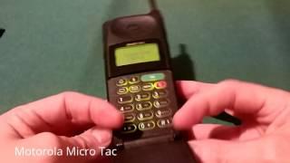 Vecchi Telefonini, "Motorola Micro Tac"(vecchi ricordi).