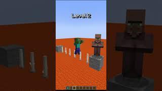 Best IQ Test for Zombie in Minecraft!#shorts