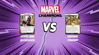 Marvel Champions - Spider-Man Miles Morales vs Sandman Standard