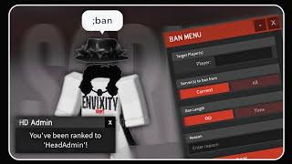 [ FE ] Universal Game Kick & Ban Admin Panel Roblox - Get HeadAdmin Rank [ Not Require Script ]