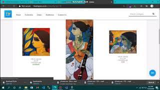 My art gallery project demo develop with php + mysql