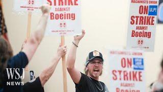 Boeing Union Votes to Strike, Halting 737 Production | WSJ News