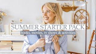 SUMMER RECOMMENDATIONS  beach reads, summery movies & tv shows and ideas to romanticize summer!