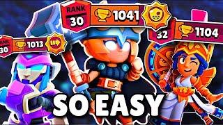 Top 4 Brawlers to Max Out for RANK 30 in Brawl Stars (New Meta) - Season 30