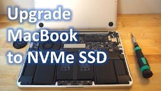 Upgrade MacBook to NVMe SSD