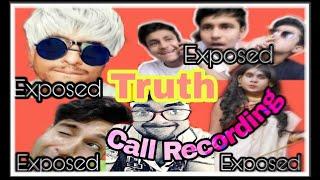 Bengali YouTubers EXPOSED TRUTH || Call Recording || Controversy r Duniya || BangoMinati ||