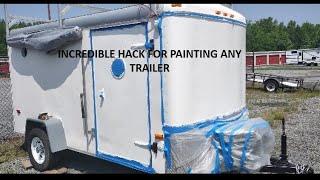 Incredible Cheap Hack To Paint Any Trailer